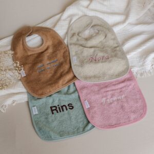 Slabbetje met naam/tekst